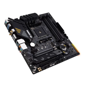 ASUS TUF Gaming B550M-PLUS WiFi II | AMD AM4 Micro-ATX Motherboard | DDR4 4866+ | PCIe 4.0 | Dual M.2 | WiFi 6 | 2.5G LAN | For Ryzen 5000/3000 Series