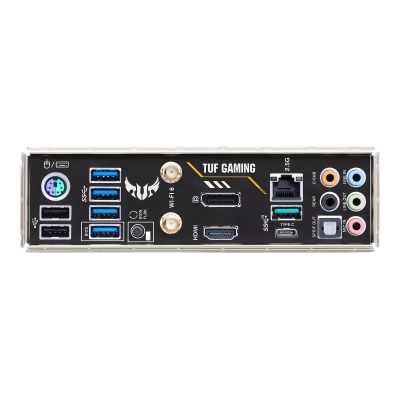 ASUS TUF Gaming B550M-PLUS WiFi II | AMD AM4 Micro-ATX Motherboard | DDR4 4866+ | PCIe 4.0 | Dual M.2 | WiFi 6 | 2.5G LAN | For Ryzen 5000/3000 Series