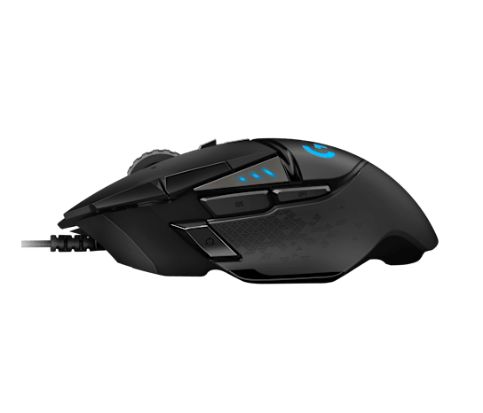 Logitech G502 HERO High Performance Gaming Mouse | USB Wired | HERO 25K Sensor, 100-25,600 DPI | 1000Hz Polling | 11 Pro
