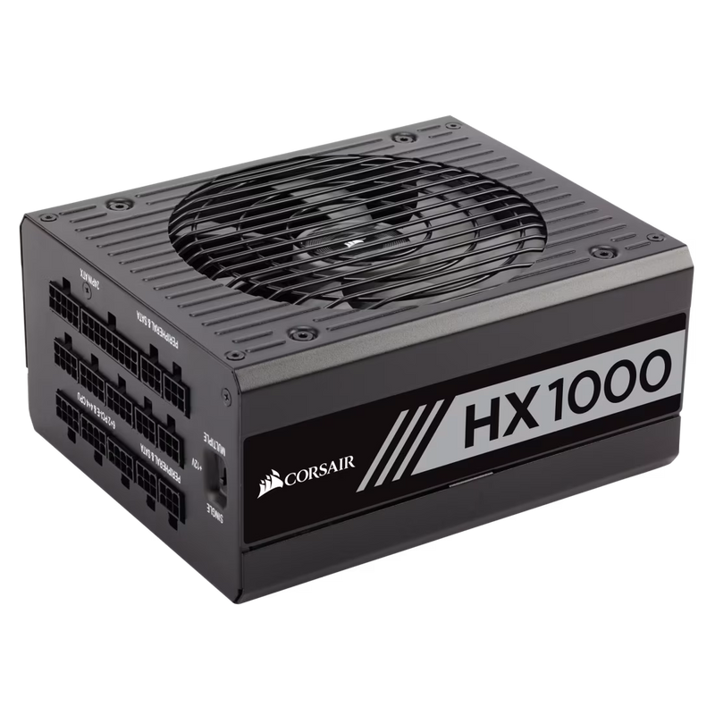 Corsair HX1000 Alimentation PC (Modulaire Complet, 80 PLUS Platinum, 1000 Watt, EU)