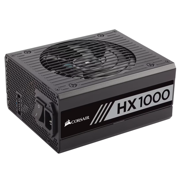Corsair HX1000 Alimentation PC (Modulaire Complet, 80 PLUS Platinum, 1000 Watt, EU)