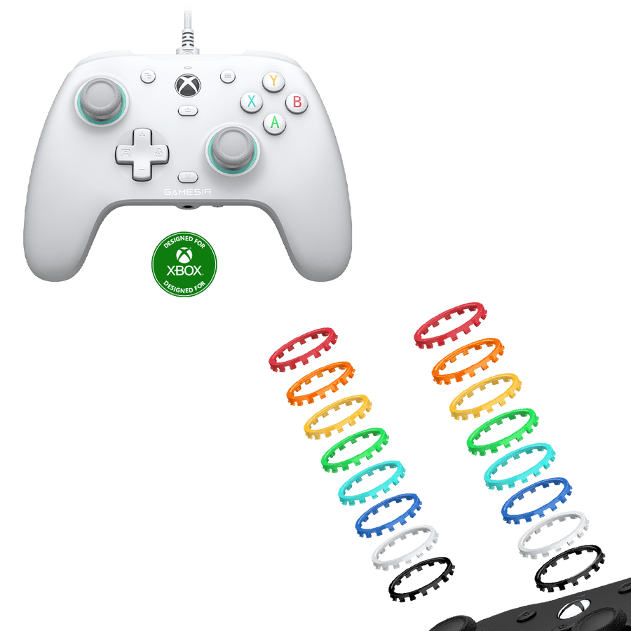 GameSir G7 SE Wired Xbox Controller | Hall Effect Sticks · Triggers | 3 m Detachable USB-C · 3.5 mm Audio Jack | 221 g |