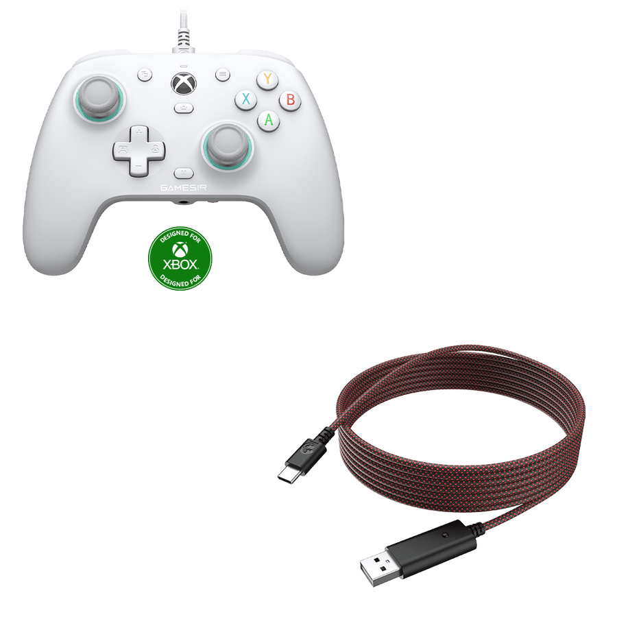 GameSir G7 SE Wired Xbox Controller | Hall Effect Sticks · Triggers | 3 m Detachable USB-C · 3.5 mm Audio Jack | 221 g |