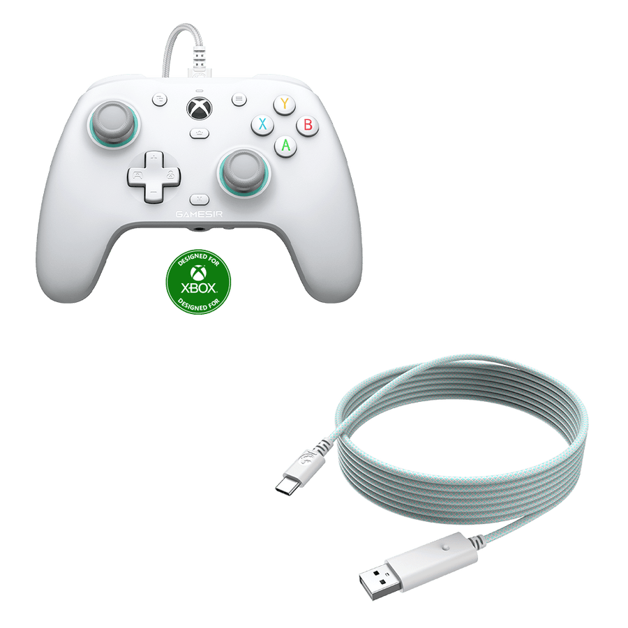 GameSir G7 SE Wired Xbox Controller | Hall Effect Sticks · Triggers | 3 m Detachable USB-C · 3.5 mm Audio Jack | 221 g |