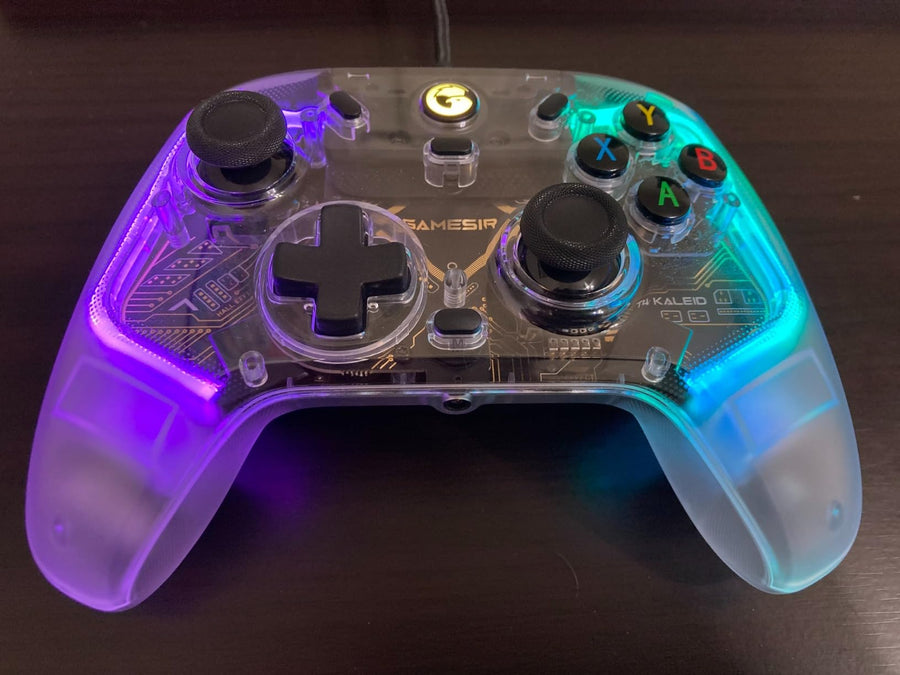 GameSir Kaleid K1 Wired Xbox Controller | Hall Effect Sticks · Triggers | RGB · Transparent Shell | 3 m Detachable USB-C