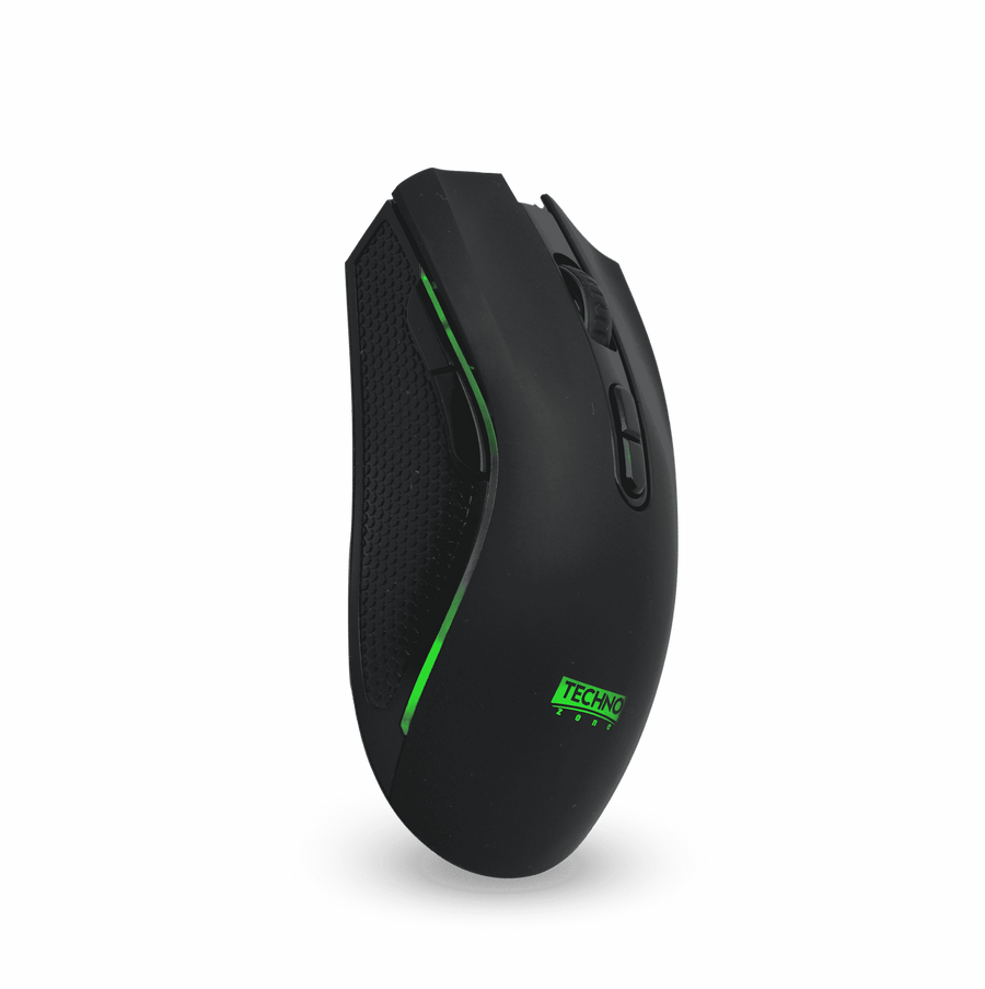 Techno Zone V13 Wired RGB Gaming Mouse | 5-Level DPI · 800/1600/2400/3200/4800 | Side Shortcut Buttons · Anti-Ghosting |