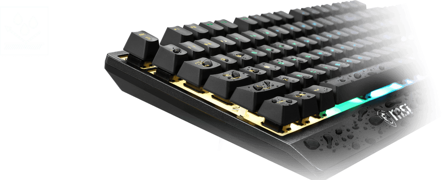 MSI Vigor GK30 Combo Gaming Keyboard and Mouse | Plunger Switches · 12M Keystrokes · RGB Mystic Light | Clutch GM11 · PM