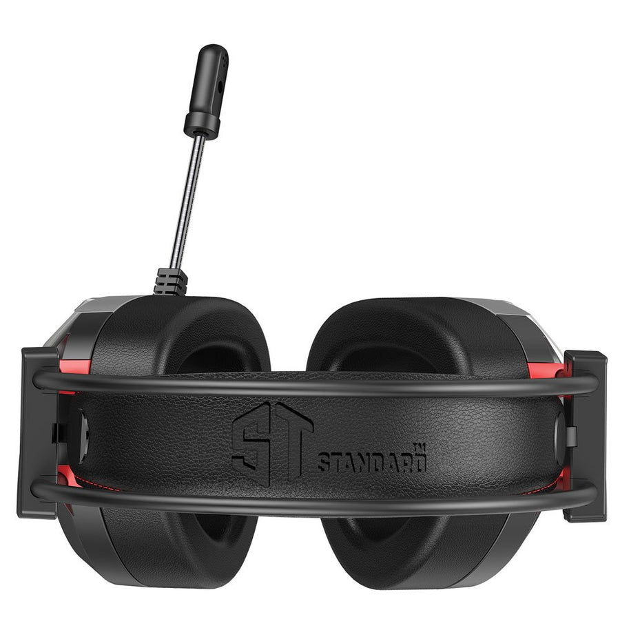 Standard GM-07 USB Gaming Headset | Virtual 7.1 Surround Sound | 50mm Drivers | 20Hz-20kHz · 16Ω | RGB Lit Earcups | Omn