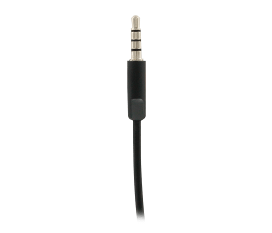 Logitech H111 Stereo Headset | Single 3.5mm Jack · 2.35m Cable | 20Hz–20kHz · 32 Ohm | Rotating Noise-Cancelling Boom Mic | 73.2g | Black