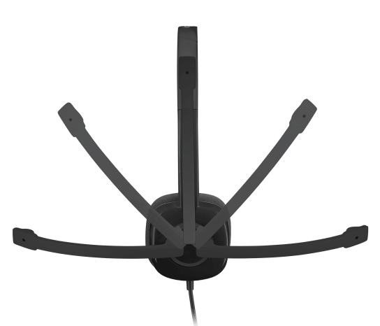 Logitech H151 Stereo Headset | Single 3.5mm Jack · 1.8m Cable | 20Hz–20kHz · 22 Ohm | Rotating Noise-Cancelling Boom Mic