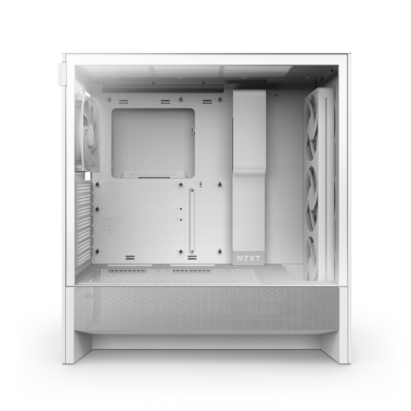 NZXT H5 Flow RGB PC Case | ATX Mid Tower | ARGB Fans