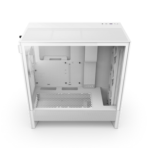 NZXT H5 Flow RGB PC Case | ATX Mid Tower | ARGB Fans