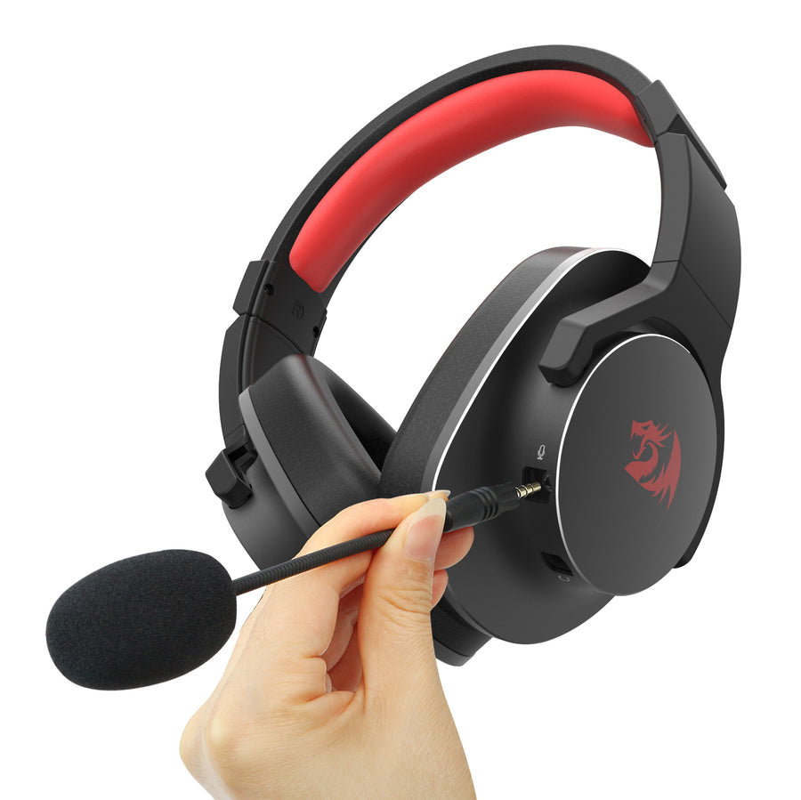 Redragon Europe H720 USB Gaming Headset | 50mm Drivers | 7.1 Surround Sound | USB · 3.5mm | Detachable Microphone | Synt