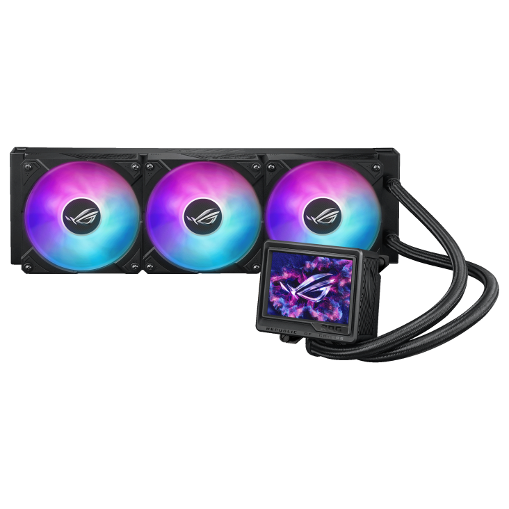 ROG Ryujin III 360 ARGB Extreme AIO Cooler with Asetek Gen8 V2 Pump; Thickened Magnetic Fans for High Airflow and Static Pressure with Noise optimi...
