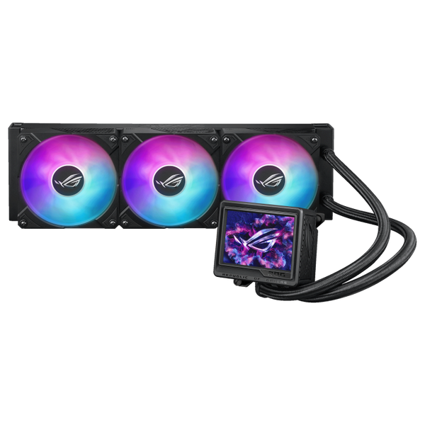 ROG Ryujin III 360 ARGB Extreme AIO Cooler with Asetek Gen8 V2 Pump; Thickened Magnetic Fans for High Airflow and Static Pressure with Noise optimi...