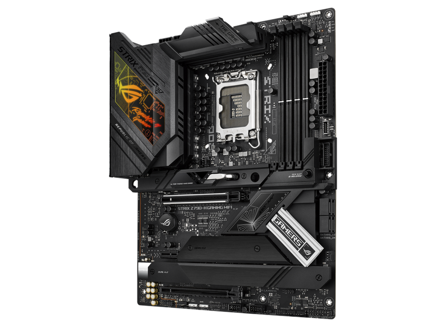 ASUS ROG Strix Z790-H Gaming WiFi | Intel LGA 1700 ATX Motherboard | DDR5 7800+ | PCIe 5.0 | WiFi 6E | 4× M.2 | USB 3.2 Gen 2x2 | Aura Sync RGB