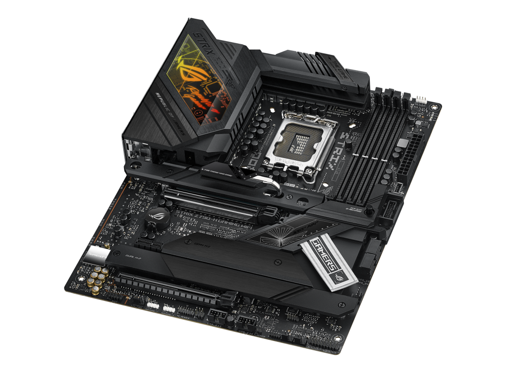 ASUS ROG Strix Z790-H Gaming WiFi | Intel LGA 1700 ATX Motherboard | DDR5 7800+ | PCIe 5.0 | WiFi 6E | 4× M.2 | USB 3.2 Gen 2x2 | Aura Sync RGB