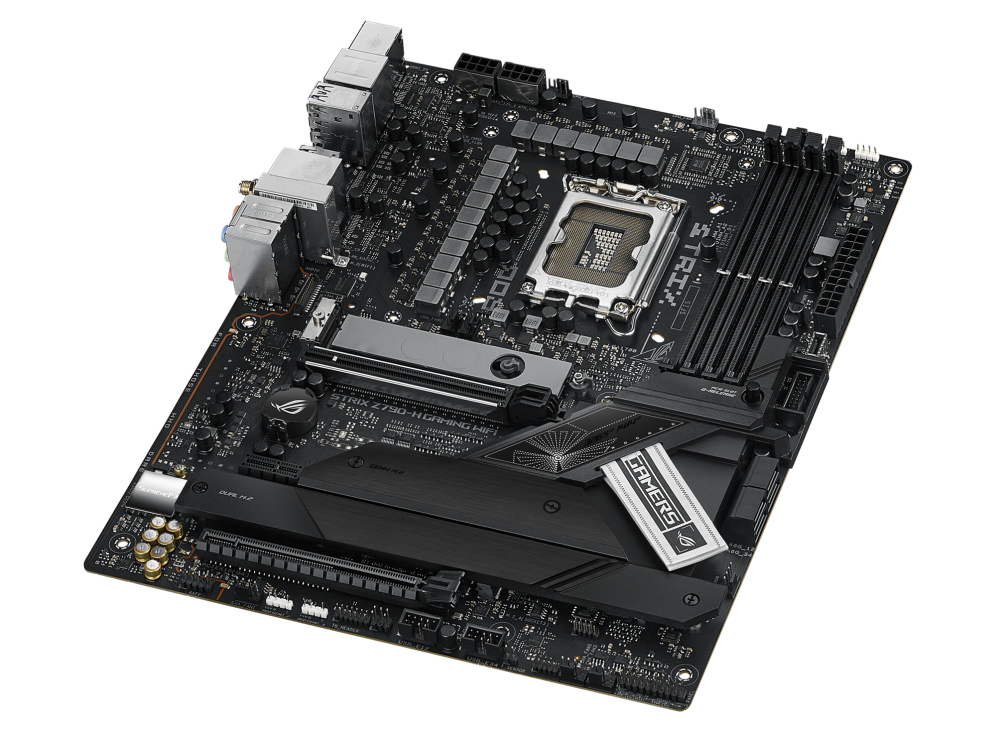 ASUS ROG Strix Z790-H Gaming WiFi | Intel LGA 1700 ATX Motherboard | DDR5 7800+ | PCIe 5.0 | WiFi 6E | 4× M.2 | USB 3.2 Gen 2x2 | Aura Sync RGB