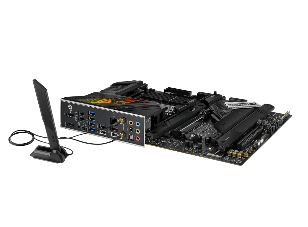 ASUS ROG Strix Z790-H Gaming WiFi | Intel LGA 1700 ATX Motherboard | DDR5 7800+ | PCIe 5.0 | WiFi 6E | 4× M.2 | USB 3.2 Gen 2x2 | Aura Sync RGB