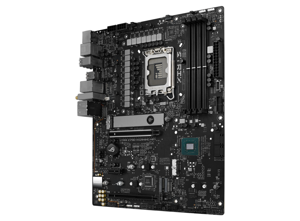 ASUS ROG Strix Z790-H Gaming WiFi | Intel LGA 1700 ATX Motherboard | DDR5 7800+ | PCIe 5.0 | WiFi 6E | 4× M.2 | USB 3.2 Gen 2x2 | Aura Sync RGB