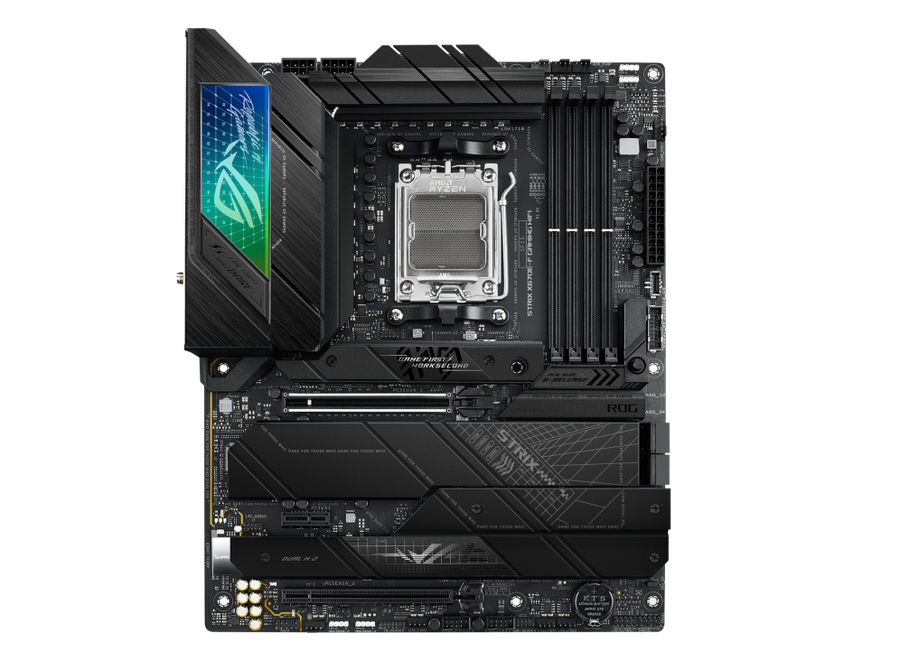 ASUS ROG Strix X670E-F Gaming WiFi | AMD AM5 ATX Motherboard | DDR5 EXPO | PCIe 5.0 | 4× M.2 with PCIe 5.0 | WiFi 6E | USB 3.2 Gen 2x2 Type-C | For Ryzen 7000/8000/9000