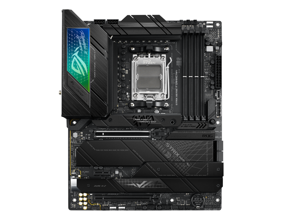 ASUS ROG Strix X670E-F Gaming WiFi | AMD AM5 ATX Motherboard | DDR5 EXPO | PCIe 5.0 | 4× M.2 with PCIe 5.0 | WiFi 6E | USB 3.2 Gen 2x2 Type-C | For Ryzen 7000/8000/9000