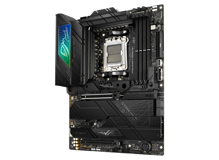 ASUS ROG Strix X670E-F Gaming WiFi | AMD AM5 ATX Motherboard | DDR5 EXPO | PCIe 5.0 | 4× M.2 with PCIe 5.0 | WiFi 6E | USB 3.2 Gen 2x2 Type-C | For Ryzen 7000/8000/9000