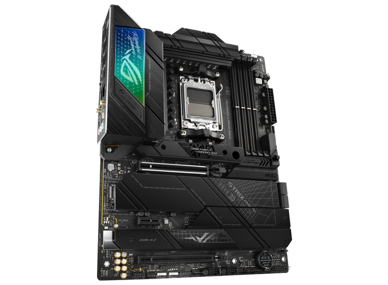 ASUS ROG Strix X670E-F Gaming WiFi | AMD AM5 ATX Motherboard | DDR5 EXPO | PCIe 5.0 | 4× M.2 with PCIe 5.0 | WiFi 6E | USB 3.2 Gen 2x2 Type-C | For Ryzen 7000/8000/9000