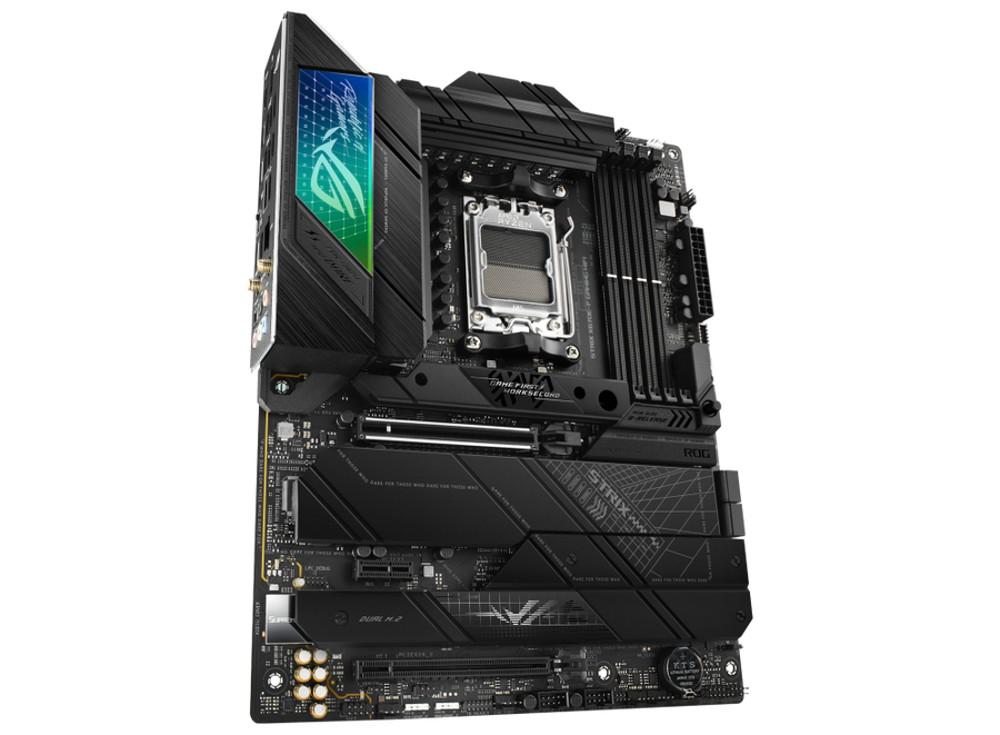 ASUS ROG Strix X670E-F Gaming WiFi | AMD AM5 ATX Motherboard | DDR5 EXPO | PCIe 5.0 | 4× M.2 with PCIe 5.0 | WiFi 6E | USB 3.2 Gen 2x2 Type-C | For Ryzen 7000/8000/9000