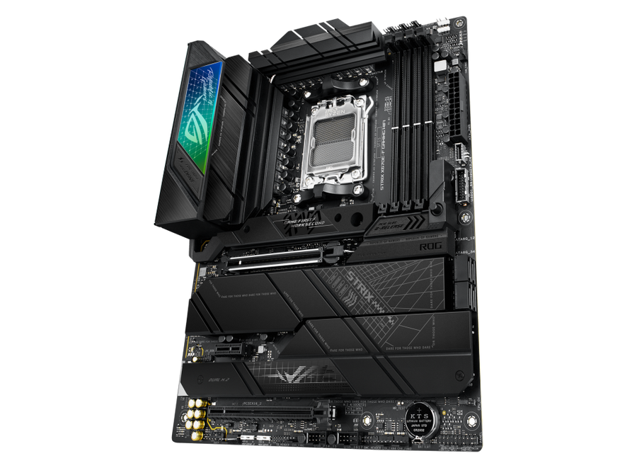 ASUS ROG Strix X670E-F Gaming WiFi | AMD AM5 ATX Motherboard | DDR5 EXPO | PCIe 5.0 | 4× M.2 with PCIe 5.0 | WiFi 6E | USB 3.2 Gen 2x2 Type-C | For Ryzen 7000/8000/9000