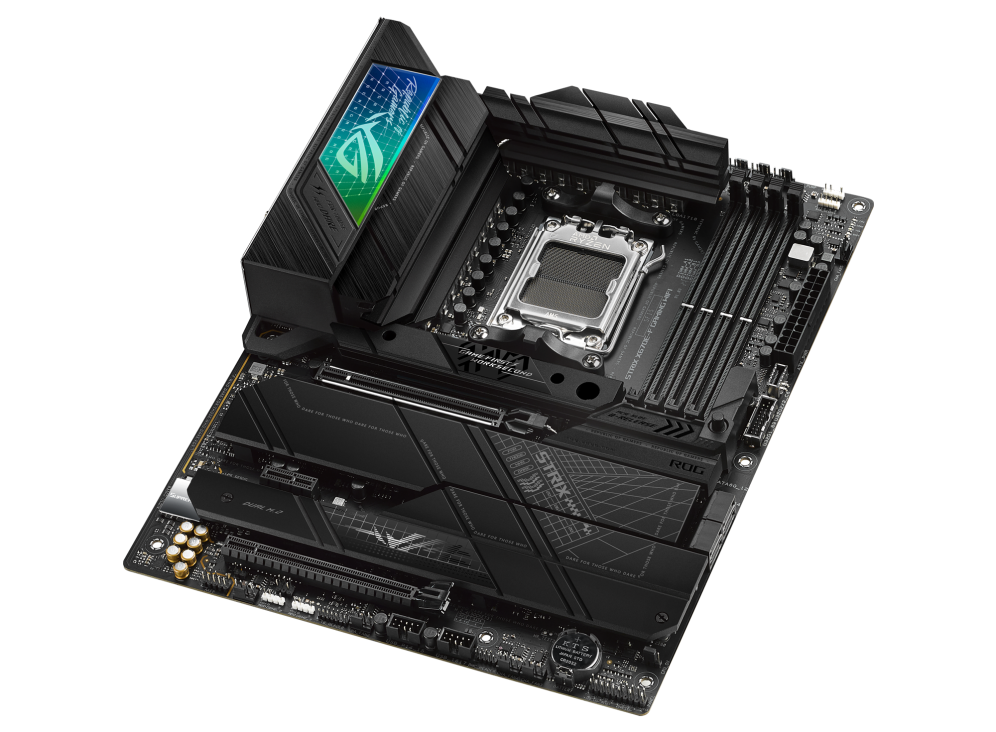 ASUS ROG Strix X670E-F Gaming WiFi | AMD AM5 ATX Motherboard | DDR5 EXPO | PCIe 5.0 | 4× M.2 with PCIe 5.0 | WiFi 6E | USB 3.2 Gen 2x2 Type-C | For Ryzen 7000/8000/9000