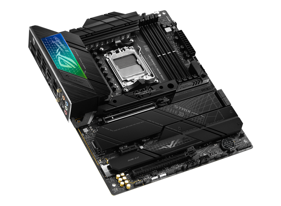 ASUS ROG Strix X670E-F Gaming WiFi | AMD AM5 ATX Motherboard | DDR5 EXPO | PCIe 5.0 | 4× M.2 with PCIe 5.0 | WiFi 6E | USB 3.2 Gen 2x2 Type-C | For Ryzen 7000/8000/9000
