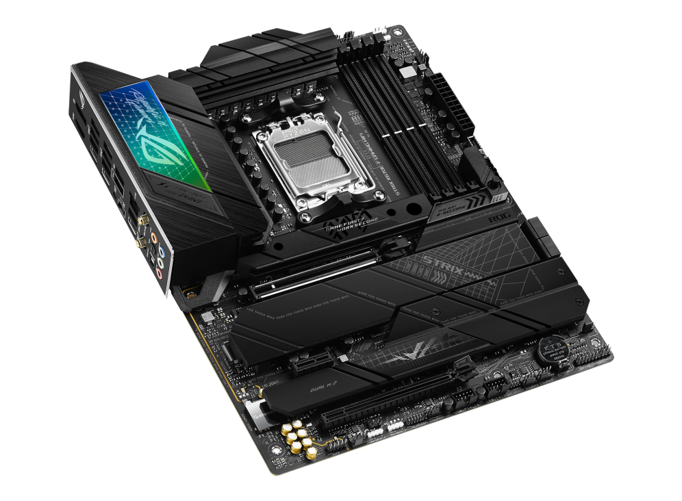 ASUS ROG Strix X670E-F Gaming WiFi | AMD AM5 ATX Motherboard | DDR5 EXPO | PCIe 5.0 | 4× M.2 with PCIe 5.0 | WiFi 6E | USB 3.2 Gen 2x2 Type-C | For Ryzen 7000/8000/9000