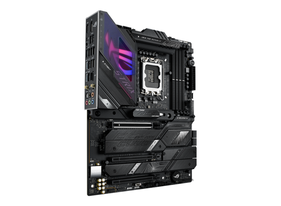ASUS ROG Strix Z790-E Gaming WiFi | Intel LGA 1700 ATX Motherboard | DDR5 7200+ | PCIe 5.0 | 5× M.2 with PCIe 5.0 | WiFi 6E | USB 3.2 Gen 2x2 + 30W PD | For Intel 12th/13th/14th Gen