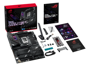 ASUS ROG Strix Z790-E Gaming WiFi | Intel LGA 1700 ATX Motherboard | DDR5 7200+ | PCIe 5.0 | 5× M.2 with PCIe 5.0 | WiFi 6E | USB 3.2 Gen 2x2 + 30W PD | For Intel 12th/13th/14th Gen