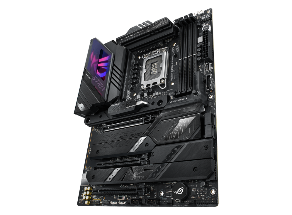 ASUS ROG Strix Z790-E Gaming WiFi | Intel LGA 1700 ATX Motherboard | DDR5 7200+ | PCIe 5.0 | 5× M.2 with PCIe 5.0 | WiFi 6E | USB 3.2 Gen 2x2 + 30W PD | For Intel 12th/13th/14th Gen