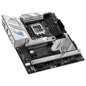 ASUS ROG Strix B760-A Gaming WiFi | Intel LGA 1700 ATX White Motherboard | DDR5 7800+ | PCIe 5.0 | 3× M.2 | WiFi 6E | USB 3.2 Gen 2x2 | ROG SupremeFX Audio | For Intel 12th/13th/14th Gen