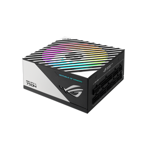 ASUS ROG Loki SFX-L 750W Platinum Power Supply Black | 80+ Platinum + Cybenetics Platinum | ATX 3.0 + PCIe 5.0 Native 600W 12VHPWR | 120mm Axial-Tech ARGB Fan | Aura Sync | Etched Modular Cables | SFX-L Form Factor | Lambda A Acoustics