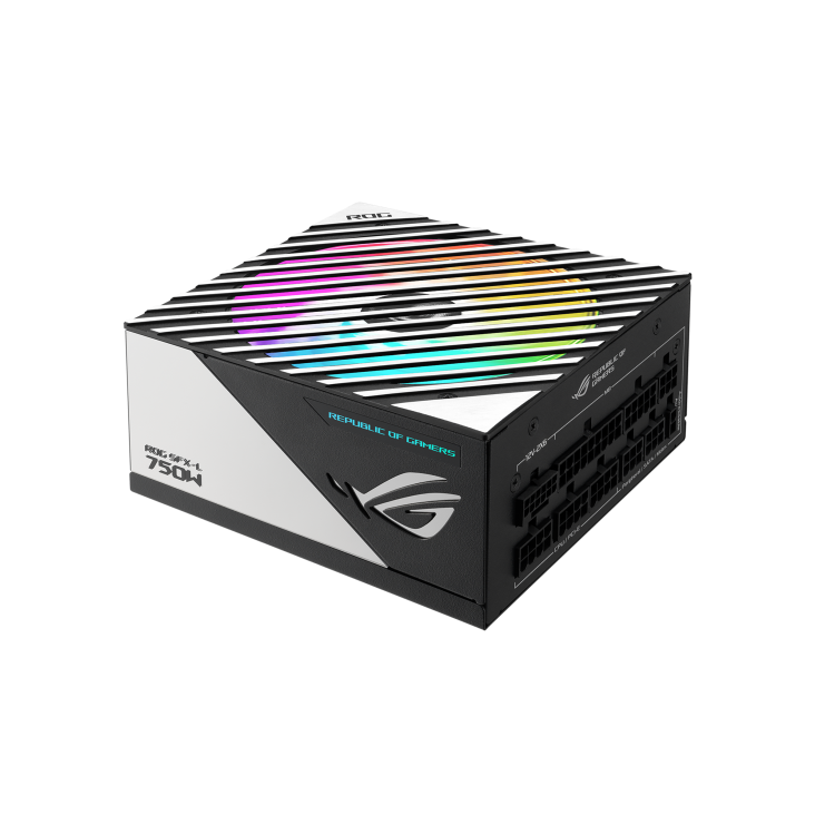 ASUS ROG Loki SFX-L 750W Platinum Power Supply Black | 80+ Platinum + Cybenetics Platinum | ATX 3.0 + PCIe 5.0 Native 600W 12VHPWR | 120mm Axial-Tech ARGB Fan | Aura Sync | Etched Modular Cables | SFX-L Form Factor | Lambda A Acoustics