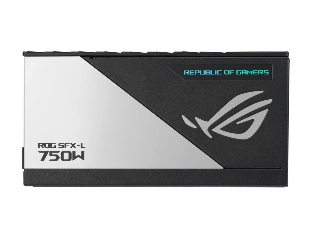 ASUS ROG Loki SFX-L 750W Platinum Power Supply Black | 80+ Platinum + Cybenetics Platinum | ATX 3.0 + PCIe 5.0 Native 600W 12VHPWR | 120mm Axial-Tech ARGB Fan | Aura Sync | Etched Modular Cables | SFX-L Form Factor | Lambda A Acoustics