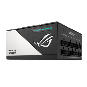ASUS ROG Loki SFX-L 750W Platinum Power Supply Black | 80+ Platinum + Cybenetics Platinum | ATX 3.0 + PCIe 5.0 Native 600W 12VHPWR | 120mm Axial-Tech ARGB Fan | Aura Sync | Etched Modular Cables | SFX-L Form Factor | Lambda A Acoustics