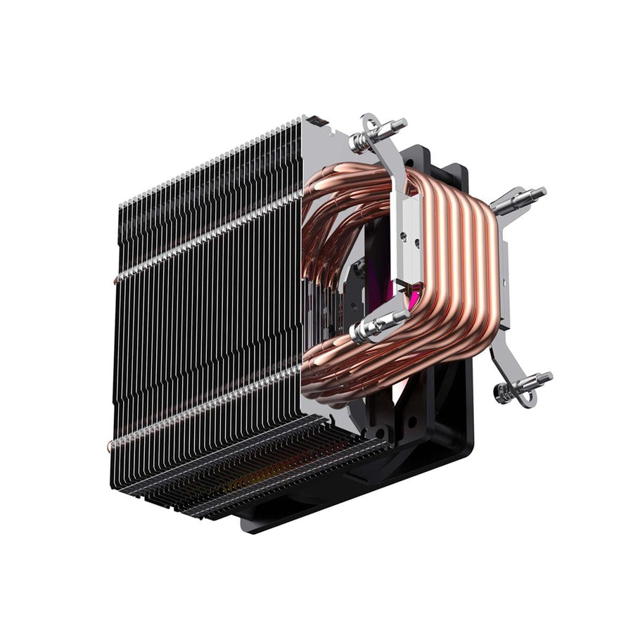 HAVIT Gamenote F2005 CPU Air Cooler | 6 × 6mm Copper Heatpipes · 200W TDP | 120mm RGB Fan · Hydraulic Bearing | Aluminiu