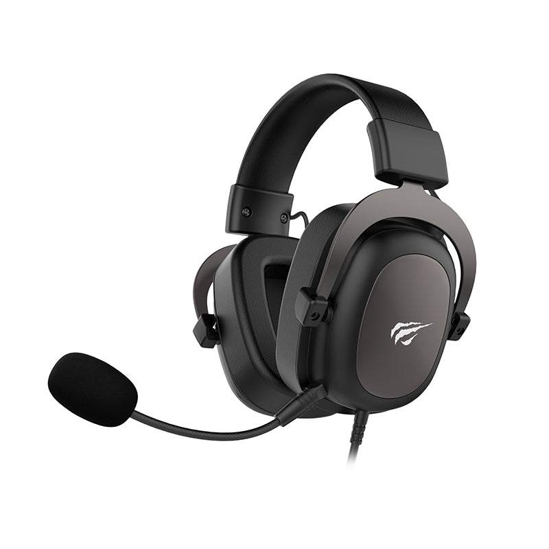 Havit H2002d Wired Gaming Headset | 53mm Custom Drivers | 20Hz-20kHz | 64Ω | Detachable 360° Omnidirectional Mic | Protein Leather Earmuffs | 2m 3.5mm Cable | PC · PS4/PS5 · Xbox | Black · Blue · Purple · Pink · Red