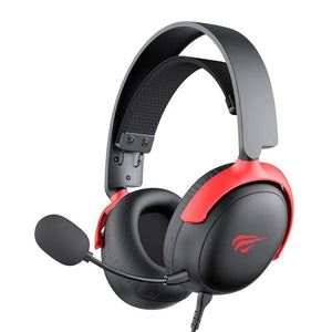 HAVIT Gamenote H2015F Gaming Headset | 53mm Drivers | 3.5mm Wired · 2.2m | 32Ω · 20Hz-20kHz | 262g | 3.5mm Splitter Included