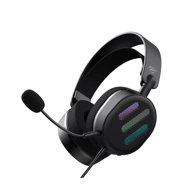Havit Gamenote H2038U USB Gaming Headset | Virtual 7.1 Surround Sound | 50mm Drivers | 20Hz-20kHz | 24Ω | RGB Lighting |