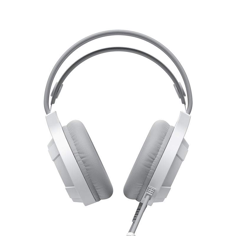 Havit Gamenote H2049d RGB Wired Gaming Headset | 50mm Drive Unit | 20Hz-20kHz | 20Ω | Dynamic RGB Lighting | Retractable Adaptive Headband | 3.5mm + USB | 2.1m Cable | 310g | Black