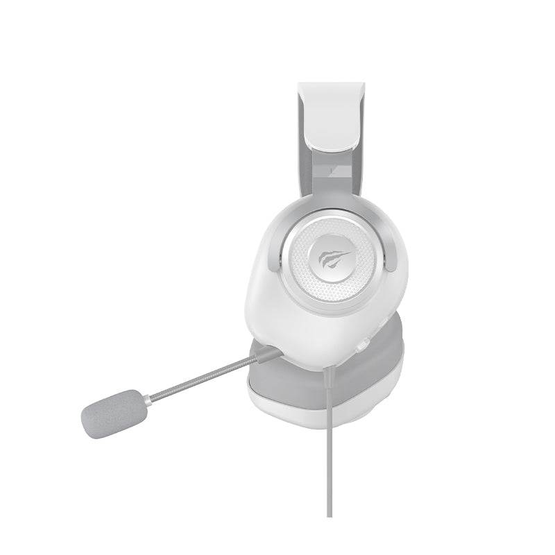 Havit H2230D Wired Gaming Headset | 50mm Drivers | 20Hz-20kHz | 32Ω | 116dB Sensitivity | Detachable Omnidirectional Mic | In-Line Mute & Volume | Memory Foam Earcups | Steel Headbeam | 242g | 1.8m 3.5mm | PC · PS4 · Xbox One · Switch