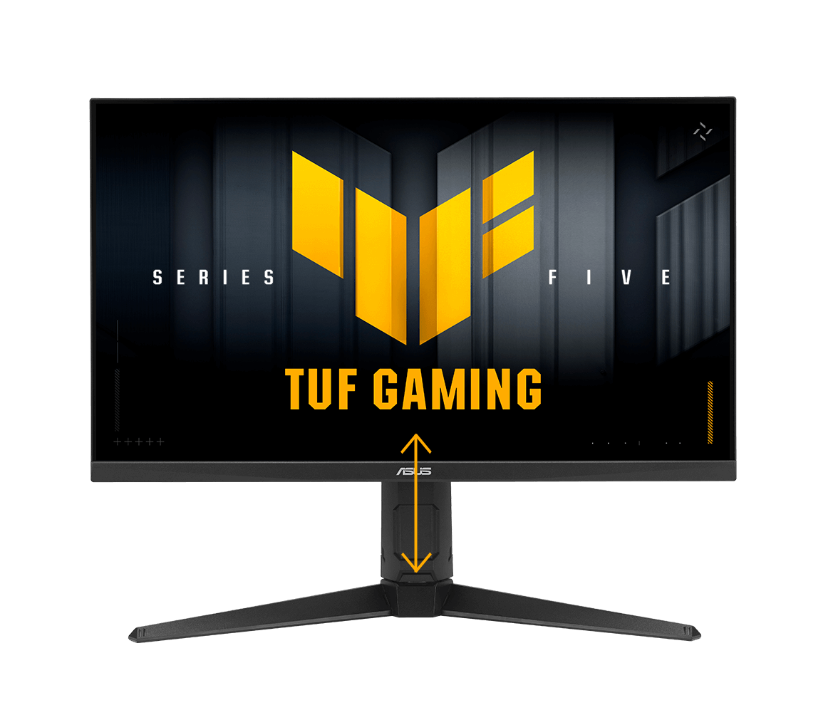 ASUS TUF Gaming VG27AQL5A 27-inch Gaming Monitor | QHD 2560x1440 · 210Hz · 1ms GtG | Fast IPS · DisplayHDR 400 · 95% DCI-P3 | FreeSync Premium · 2W×2 Speakers | 2x HDMI 2.0 · DisplayPort 1.4 | Black