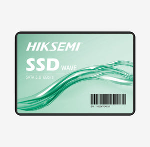 HIKSEMI WAVE(S) 128GB SATA SSD | 2.5-inch · SATA III 6 Gb/s | Up to 460 MB/s Read · 370 MB/s Write | 3D NAND · 40 TBW | 3-Year Warranty
