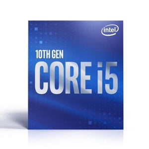 Intel Core i5-10400F Desktop Processor | 6 Cores · 12 Threads | 2.90 GHz Base · Up to 4.30 GHz Turbo | 12 MB Cache · LGA1200 | 65W · No Integrated Graphics | Retail BOX